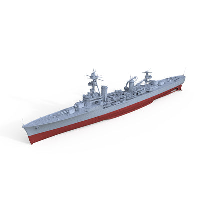 SSMODEL 583S Military Warship Model Kit France Navy Dupleix Heavy Cruiser