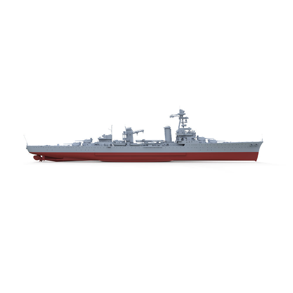 SSMODEL 584S Military Warship Model Kit France Navy Colbert Heavy Cruiser