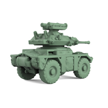 SSMODEL 910 Military Model Kit Britain FV721-Fox Armoured Fighting Vehicle