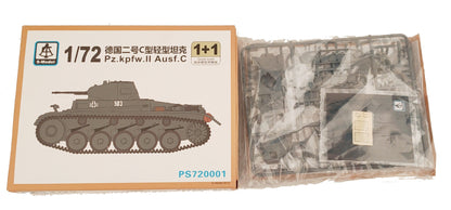 S-Model PS720001 1/72 Pz.Kpfw.II Ausf.C Light Tank