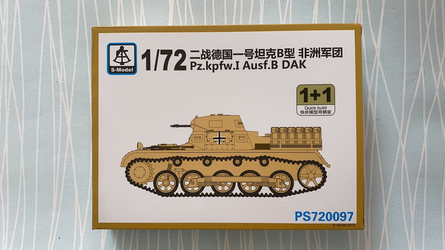 S-Model PS720097 1/72 INo.BAfrica Plastic Model Kit