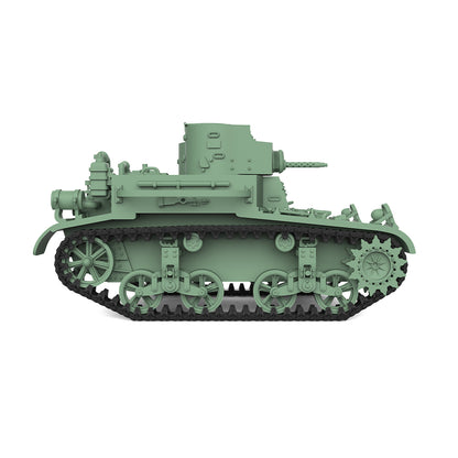 SSMODEL 502 V1.9 1/72(64,76,87) 25mm Military Model Kit US M2A2 Light Tank