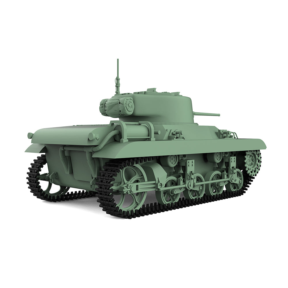 SSMODEL 509 Military Armoured Model Kit US M22 Light Tank