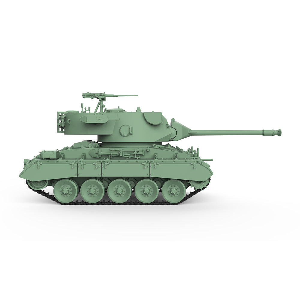 SSMODEL 513 Military Armoured Model Kit US M24E2 Super Chaffee Light Tank