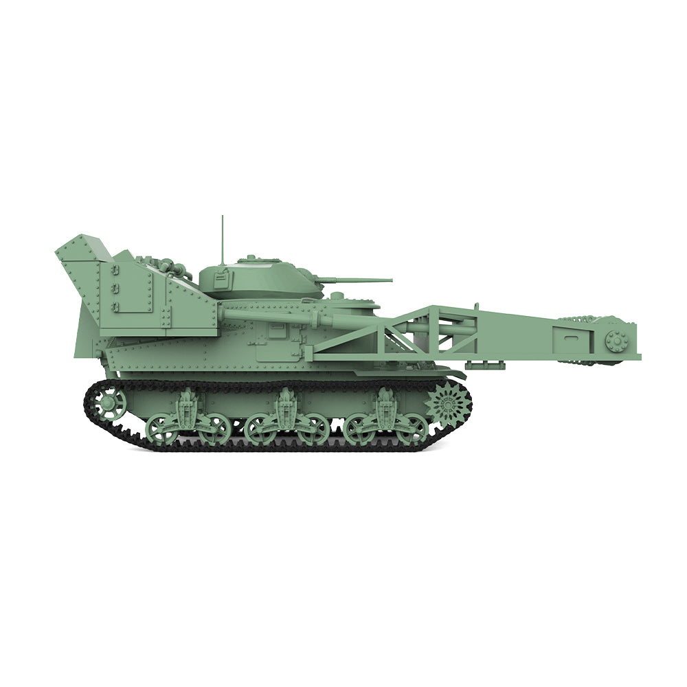 SSMODEL 514 V1.9 1/72(64,76,87) 25mm Military Model Kit US M3 Grant With Paravane Medium Tank