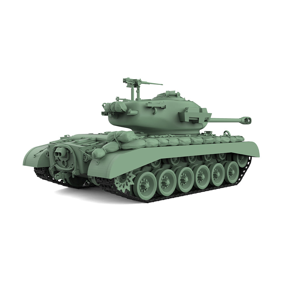 SSMODEL 520 Military Armoured Model Kit US T26E5 M26 Pershing Heavy Tank