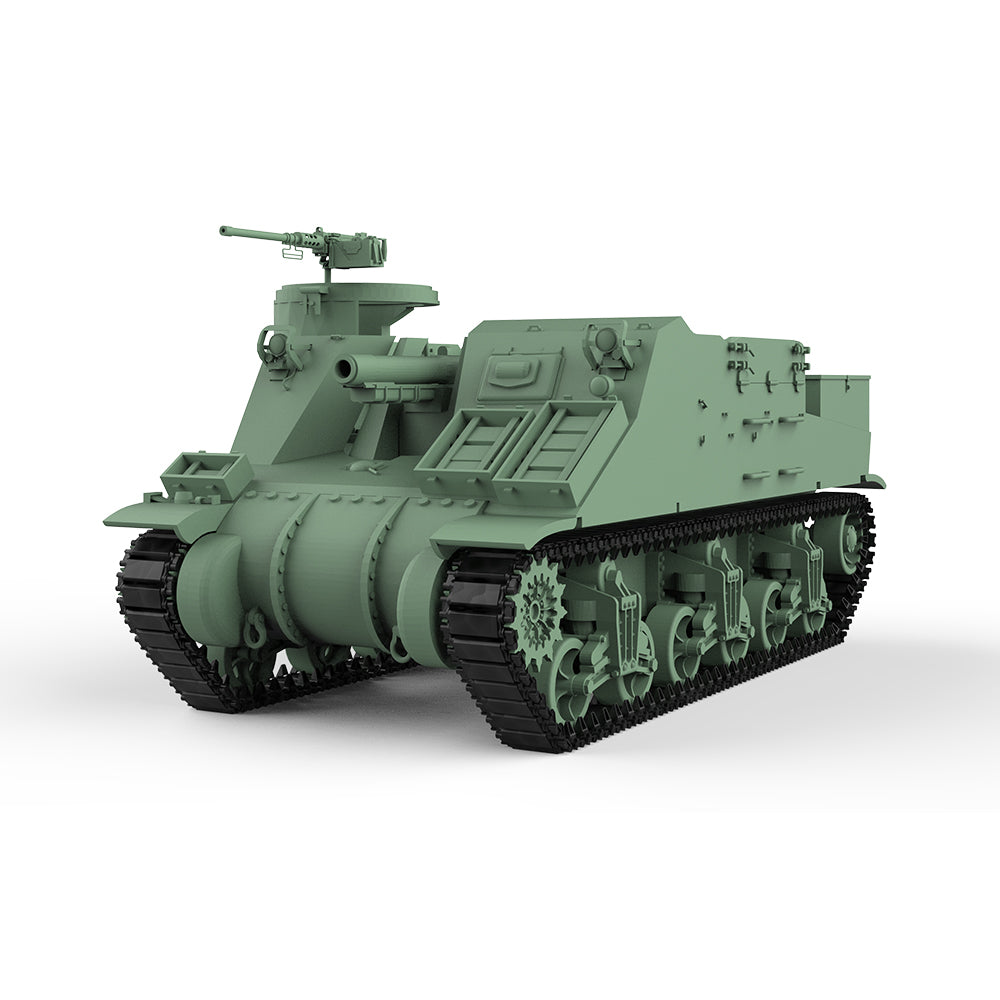 SSMODEL 542 Military Armoured Model Kit US M7 Priest Self-Propelled Gun