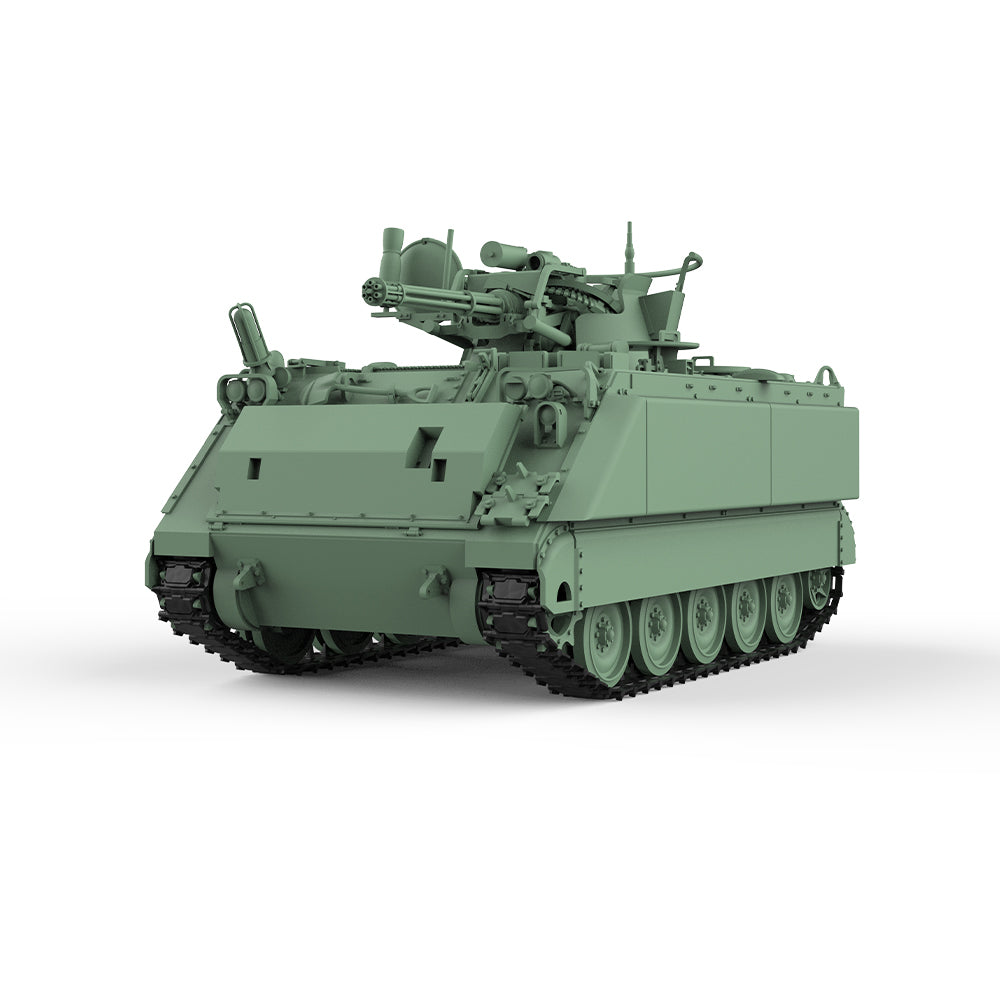 SSMODEL 550 Military Armoured Model Kit US M163 Self Propelled Anti Aircraft Gun