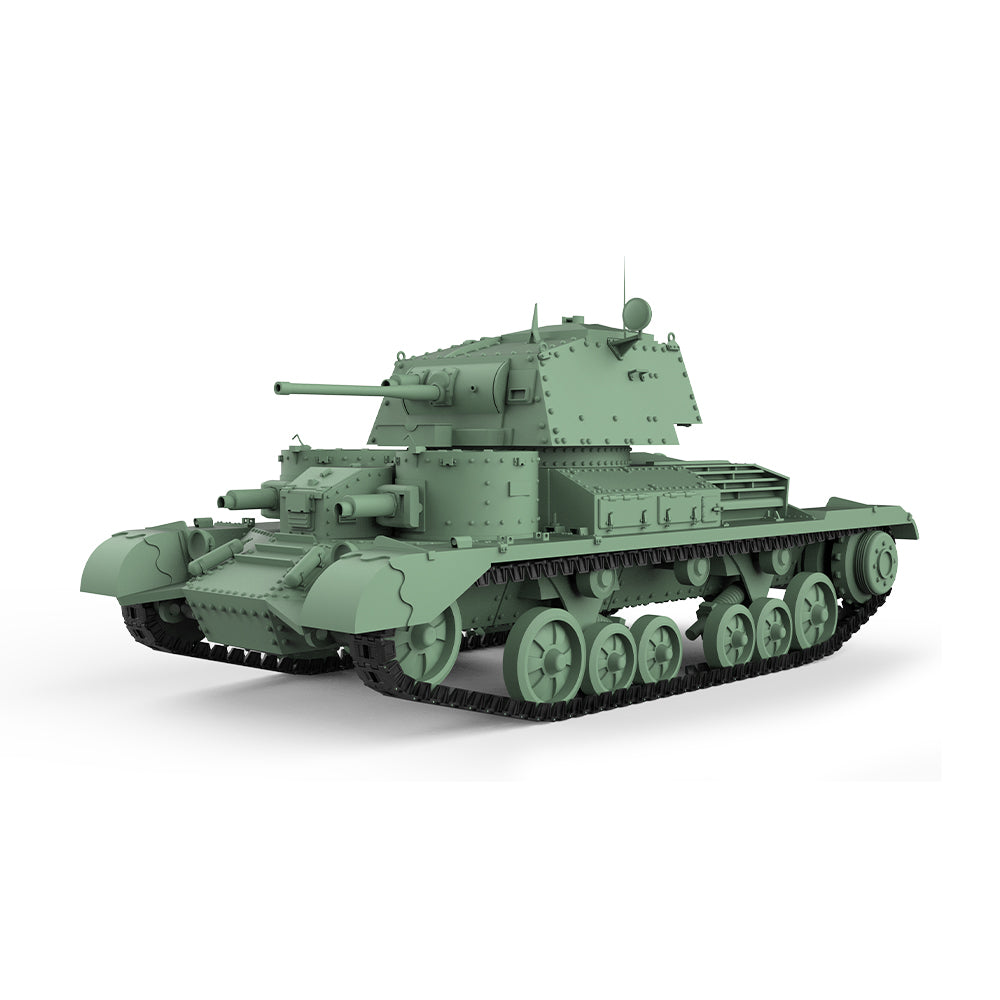 SSMODEL 560 Military Armoured Model Kit British A9 Cruiser MkI Light Tank