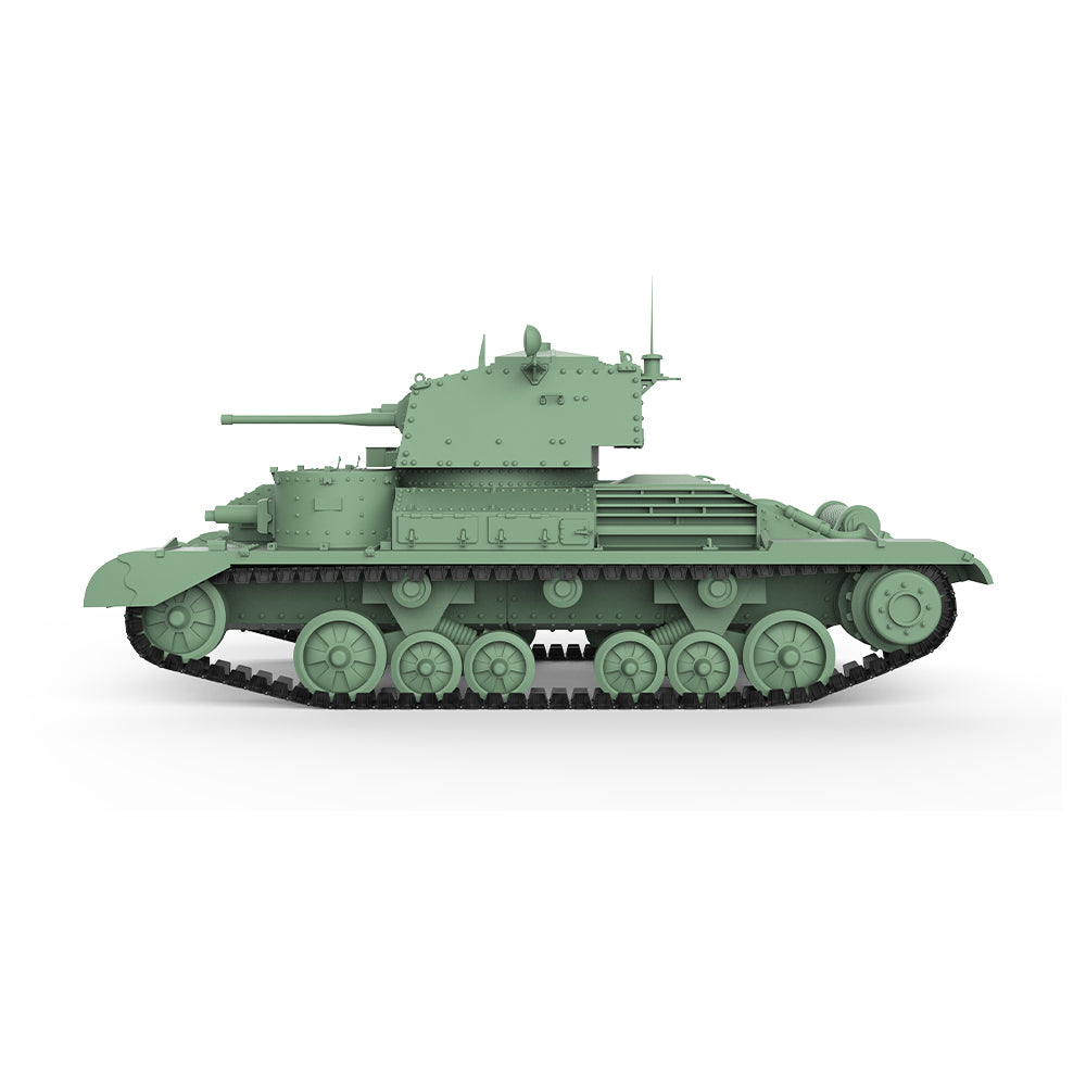 SSMODEL 560 Military Armoured Model Kit British A9 Cruiser MkI Light Tank