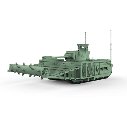 SSMODEL 574 V1.9 1/72(64,76,87) 25mm Military Model Kit British Matilda Tank Minesweeper