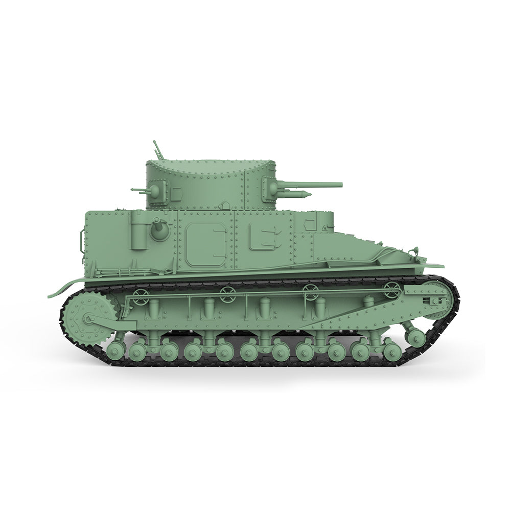 SSMODEL 577 Military Armoured Model Kit British Vickers Mk I Medium Tank