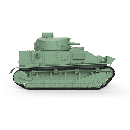 SSMODEL 578 Military Armoured Model Kit British Vickers Mk II Medium Tank