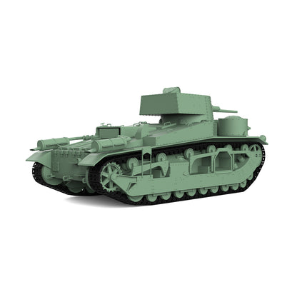 SSMODEL 579 Military Armoured Model Kit British Vickers Mk III Medium Tank