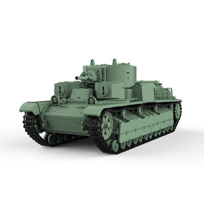 SSMODEL 583 Military Armoured Model Kit Soviet T-28 1938 Medium Tank