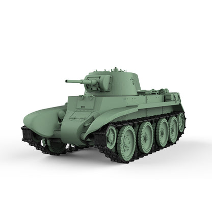 SSMODEL 596 Military Armoured Model Kit Soviet BT-7M Light Tank