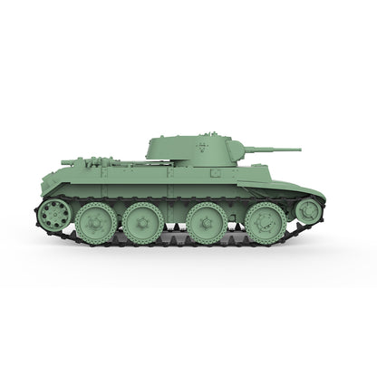 SSMODEL 596 Military Armoured Model Kit Soviet BT-7M Light Tank