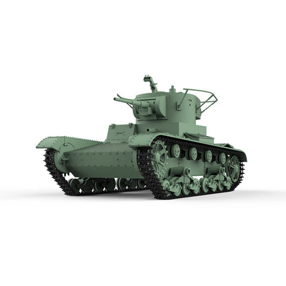 SSMODEL 597 Military Armoured Model Kit Soviet T-26 Light Tank