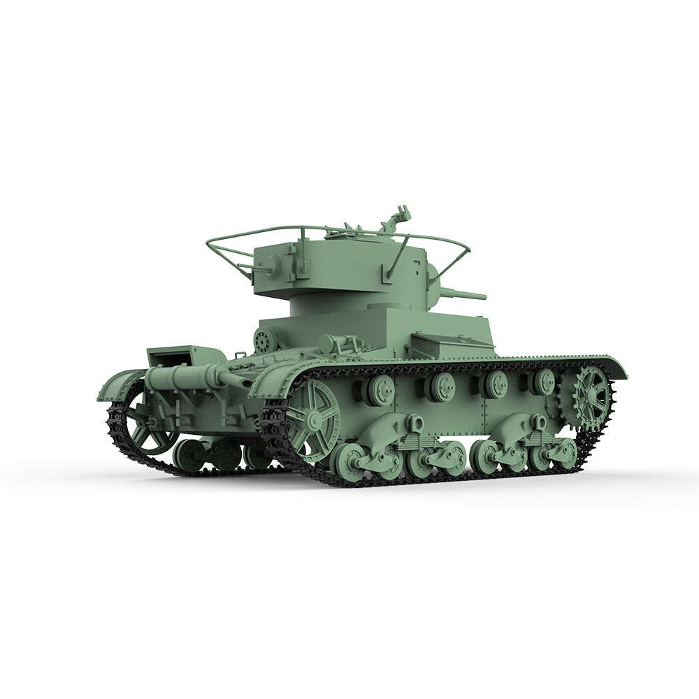 SSMODEL 597 Military Armoured Model Kit Soviet T-26 Light Tank