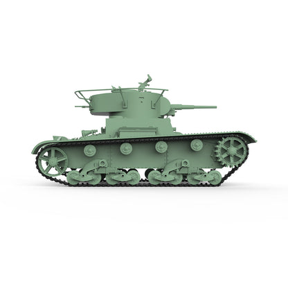 SSMODEL 597 Military Armoured Model Kit Soviet T-26 Light Tank