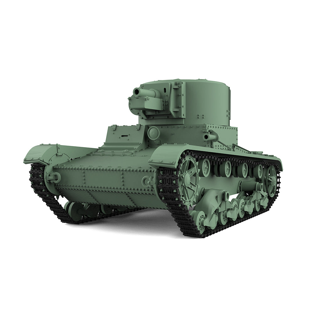 SSMODEL 600 Military Armoured Model Kit Soviet T-26-4 Light Tank