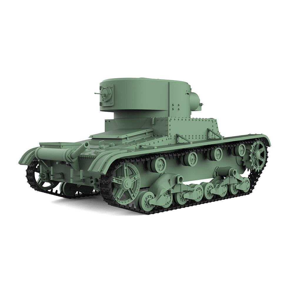 SSMODEL 600 Military Armoured Model Kit Soviet T-26-4 Light Tank