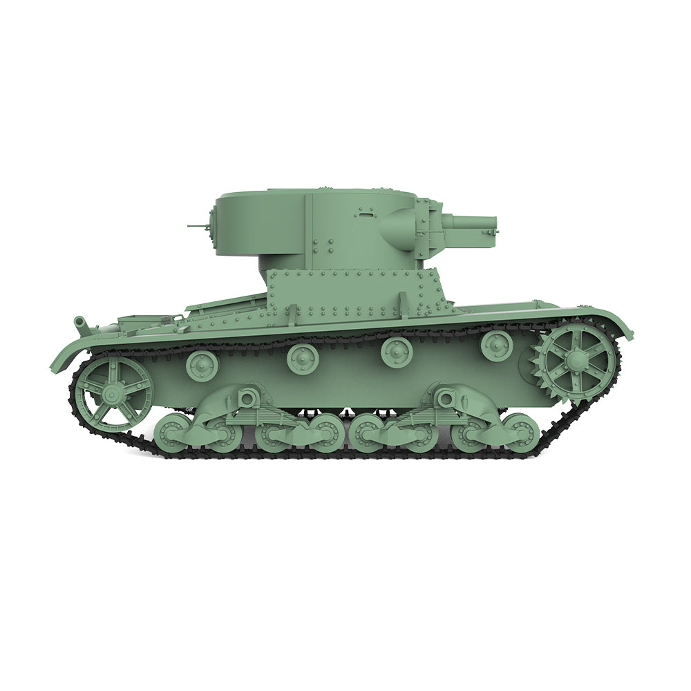 SSMODEL 600 Military Armoured Model Kit Soviet T-26-4 Light Tank