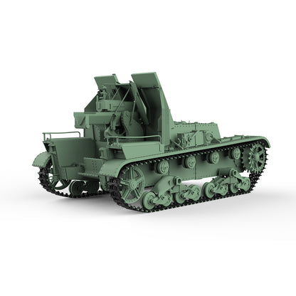 SSMODEL 629 Military Model Kit Soviet SU-5-2 Self-Propelled Artillery