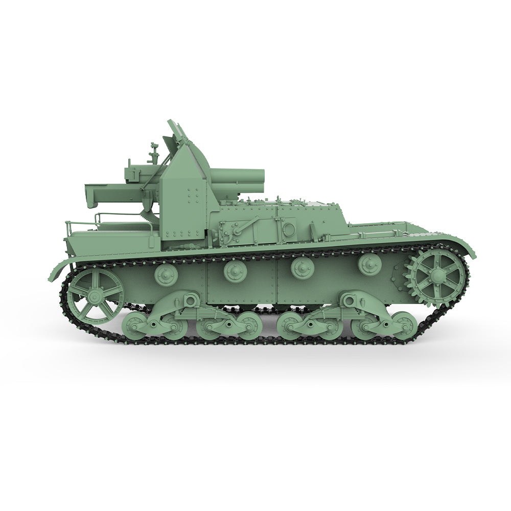 SSMODEL 629 Military Model Kit Soviet SU-5-2 Self-Propelled Artillery