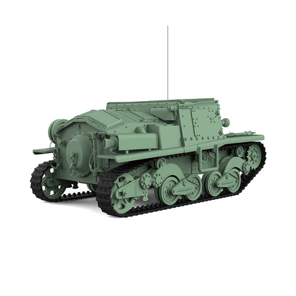 SSMODEL 682 V1.9 1/72(64,76,87) 25mm Military Model Kit Italy Fiat-Ansaldo L40 47/32 Self-Propelled Gun