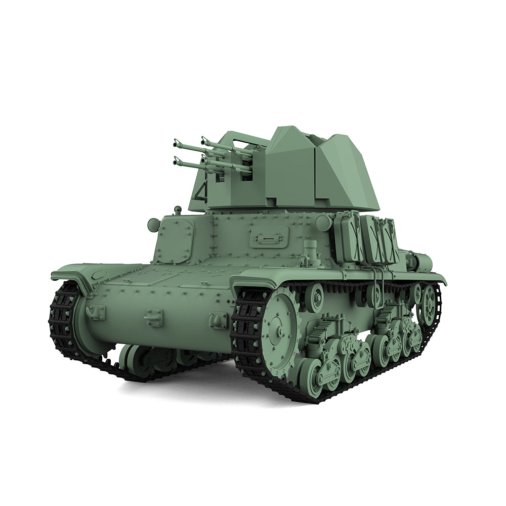 SSMODEL 688 Military Armoured Model Kit Italy M42 Self-Propelled Gun