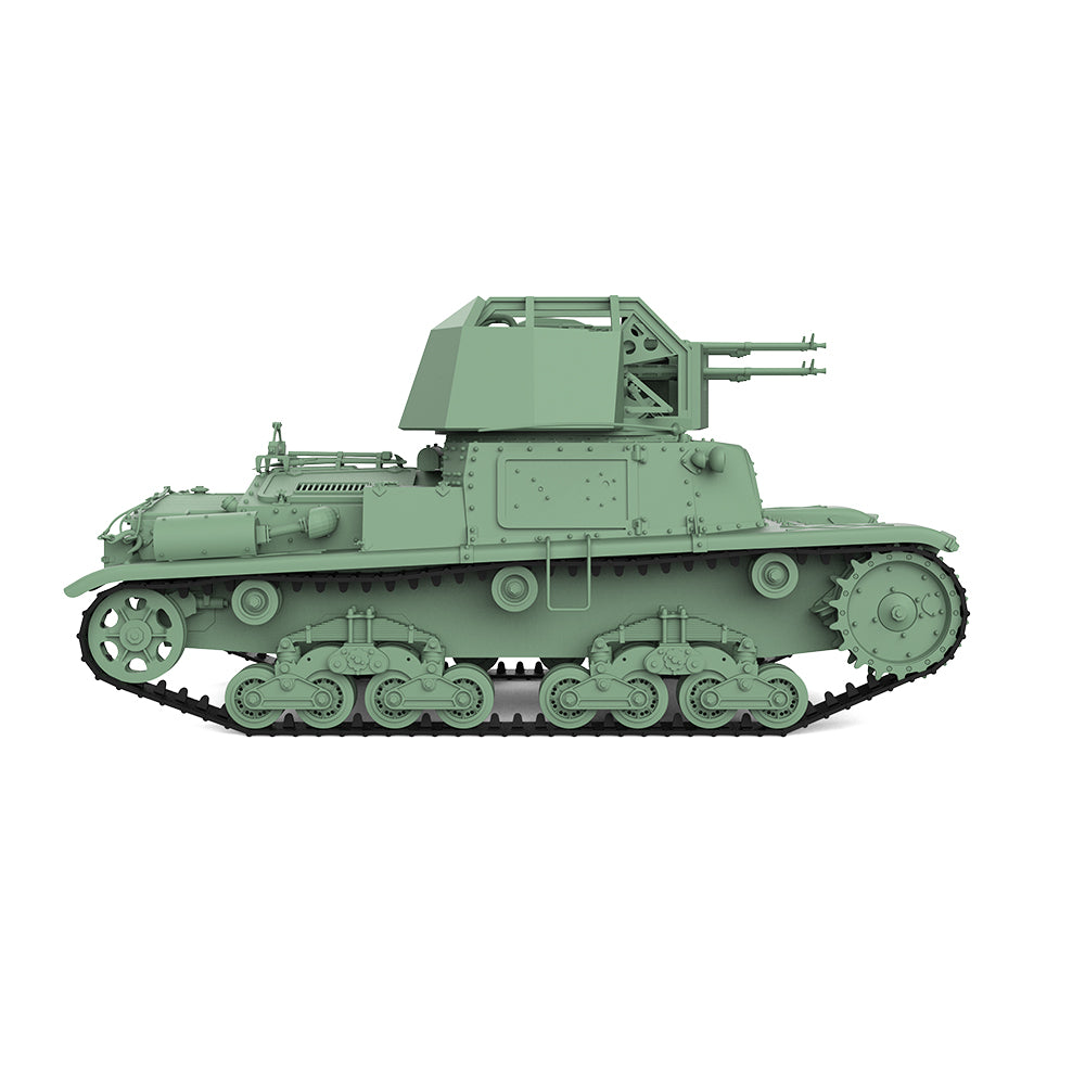 SSMODEL 688 Military Armoured Model Kit Italy M42 Self-Propelled Gun