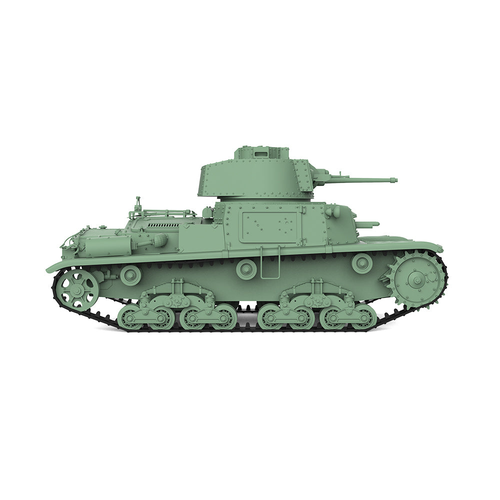 SSMODEL 704 Military Armoured Model Kit German Pz.kptw.M15 Medium Tank