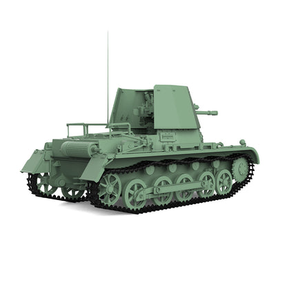 SSMODEL 708 Military Armoured Model Kit German Panzerj?ger I 47mm Tank Destroyer