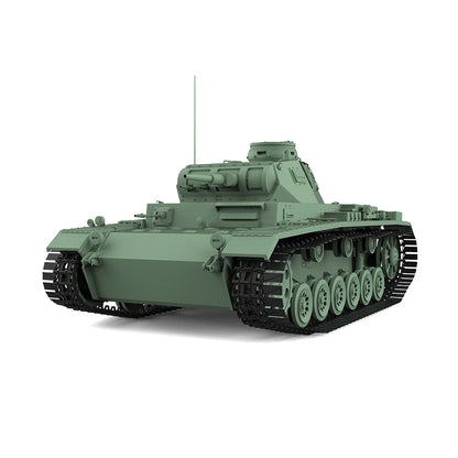 SSMODEL 711 V1.9 1/72(64,76,87) 25mm Military Model Kit German Pz.Kpfw.III Medium Tank Ausf.E