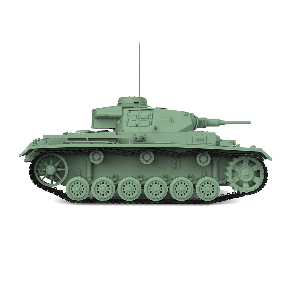 SSMODEL 713 V1.9 1/72(64,76,87) 25mm Military Model Kit German Pz.Kpfw.III Medium Tank Ausf.J