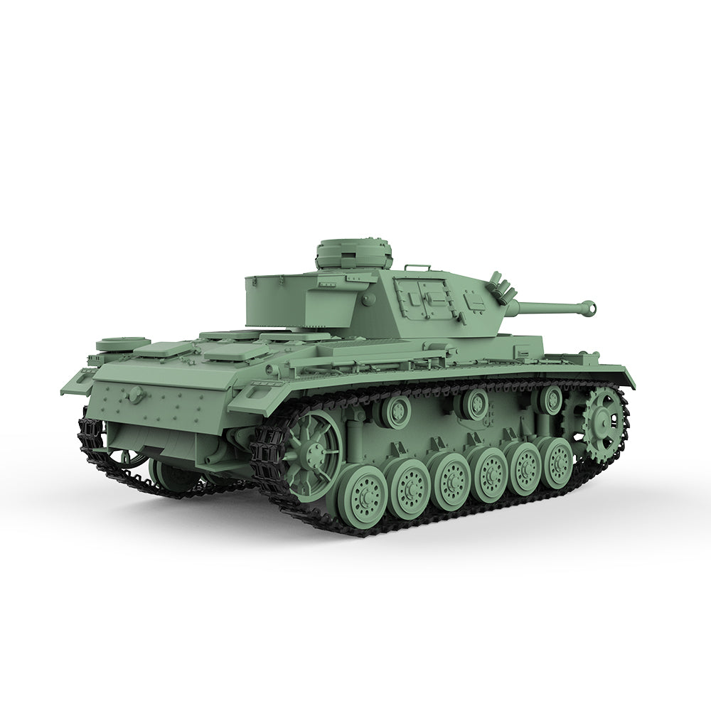 SSMODEL 714 V1.9 1/72(64,76,87) 25mm Military Model Kit German Pz.Kpfw.III Medium Tank Ausf.K