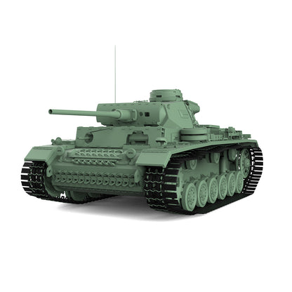 SSMODEL 715 V1.9 1/72(64,76,87) 25mm Military Model Kit German Pz.Kpfw.III Medium Tank Ausf.L