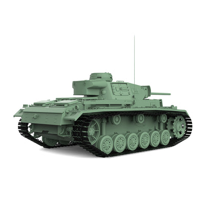 SSMODEL 715 V1.9 1/72(64,76,87) 25mm Military Model Kit German Pz.Kpfw.III Medium Tank Ausf.L