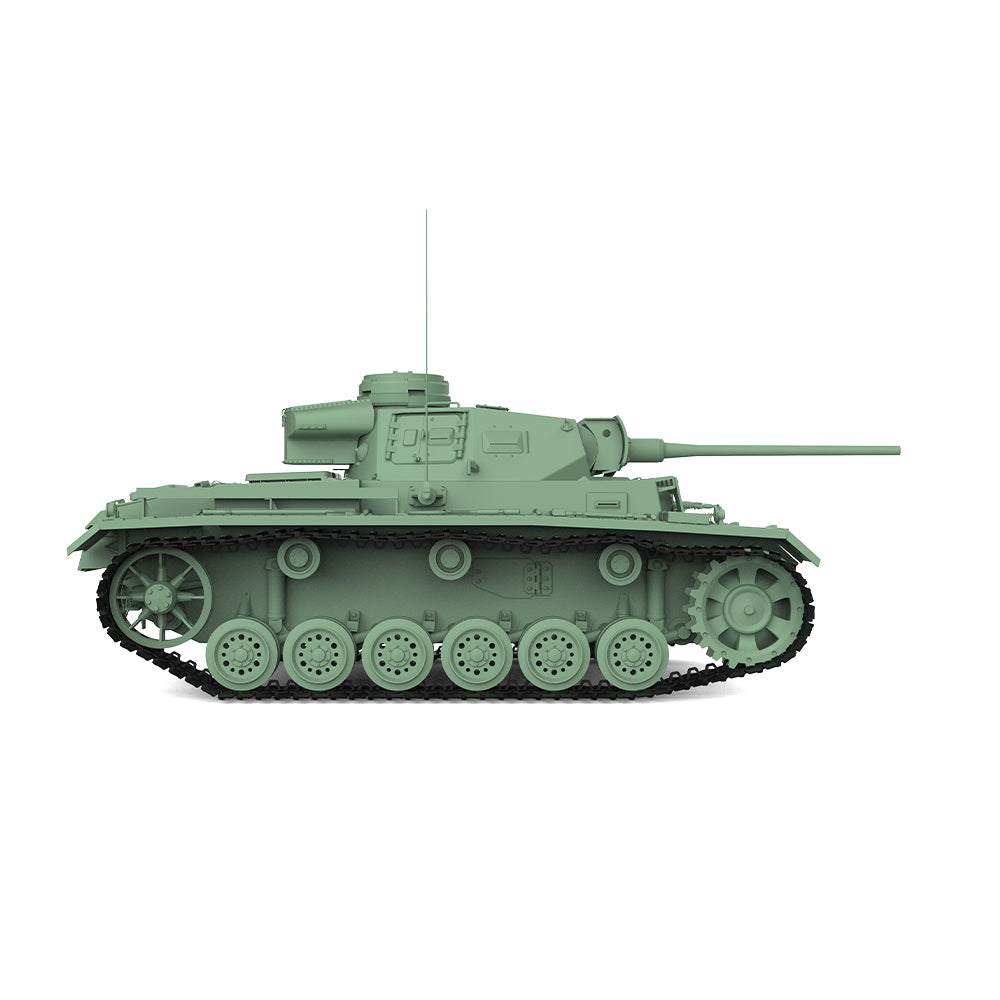 SSMODEL 715 V1.9 1/72(64,76,87) 25mm Military Model Kit German Pz.Kpfw.III Medium Tank Ausf.L