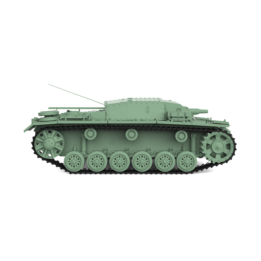 SSMODEL 718 V1.9 1/72(64,76,87) 25mm Military Model Kit German StuGIII B Tank Destroyer