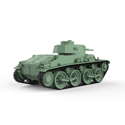 SSMODEL 731 Military Armoured Model Kit German T-15 Light Tank