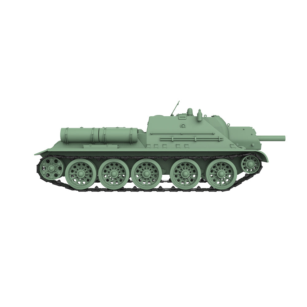 SSMODEL 754 Military Armoured Model Kit Soviet SU-122 Tank Destroyer