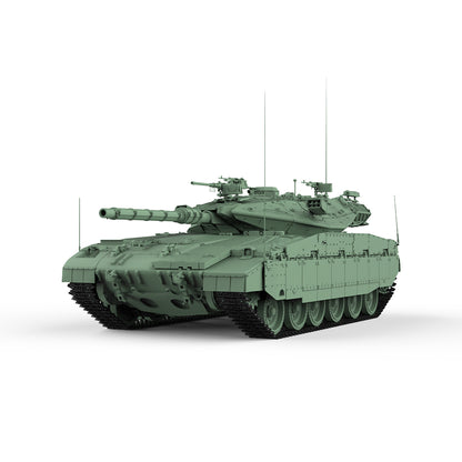 SSMODEL 762 V1.9 1/72(64,76,87) 25mm Military Model Kit Israel Merkava MK.2D Main Battle Tank