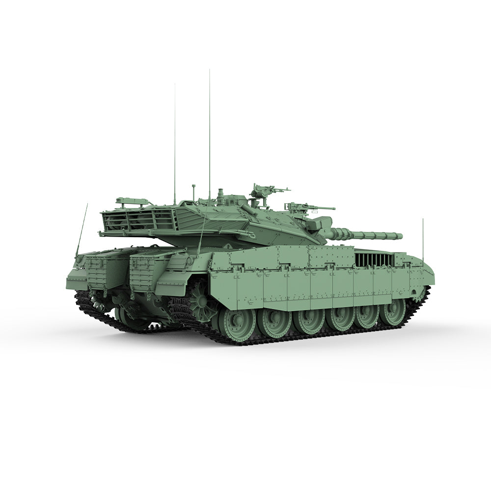 SSMODEL 762 V1.9 1/72(64,76,87) 25mm Military Model Kit Israel Merkava MK.2D Main Battle Tank