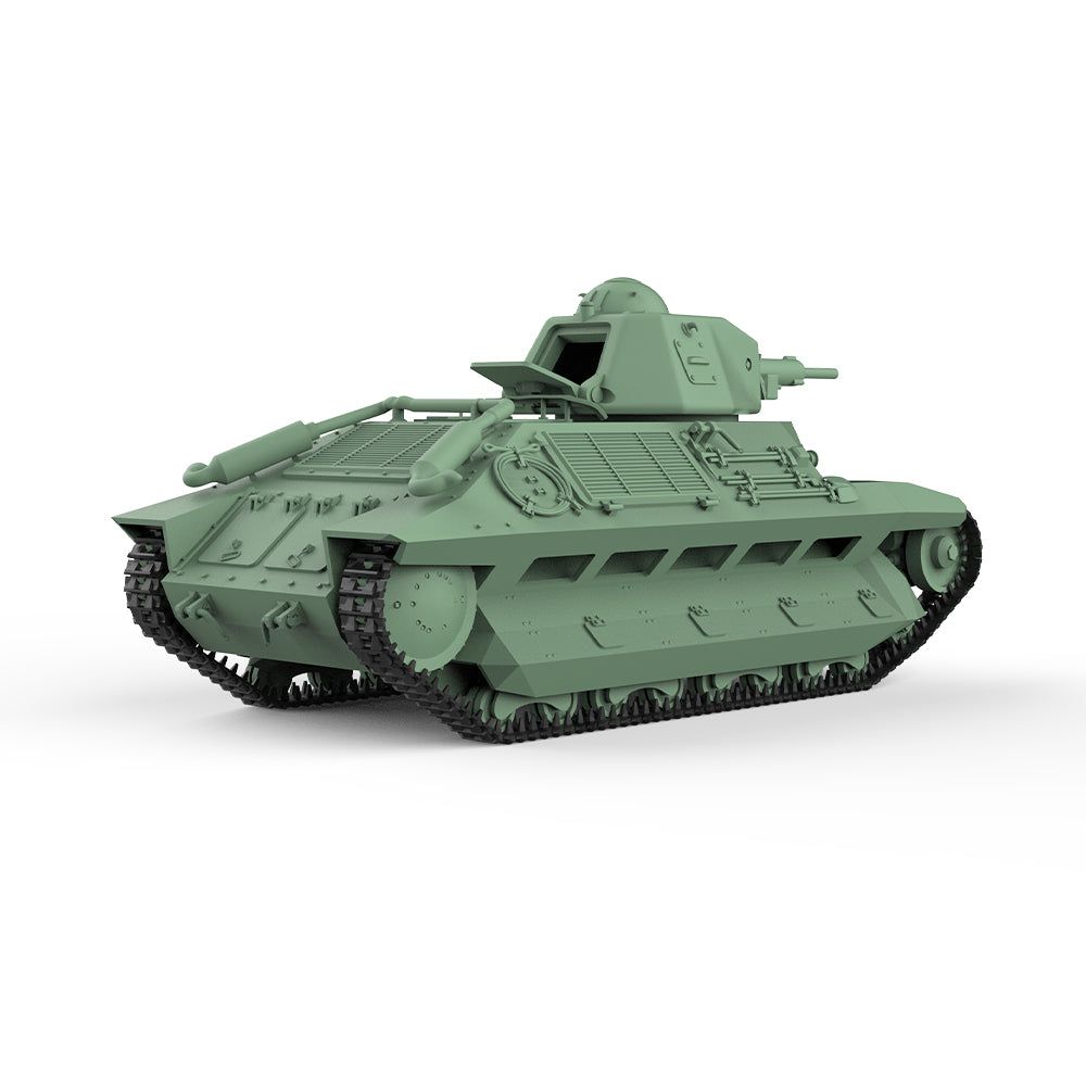 SSMODEL 795 Military Armoured Model Kit French R35 With FCM Turret Light Tank