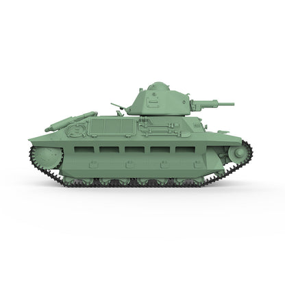 SSMODEL 795 Military Armoured Model Kit French R35 With FCM Turret Light Tank