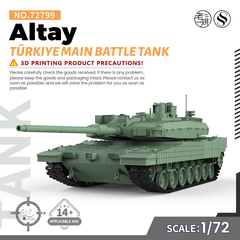 SSMODEL 799 Military Armoured Model Kit T¨¹rkiye Altay Main Battle Tank