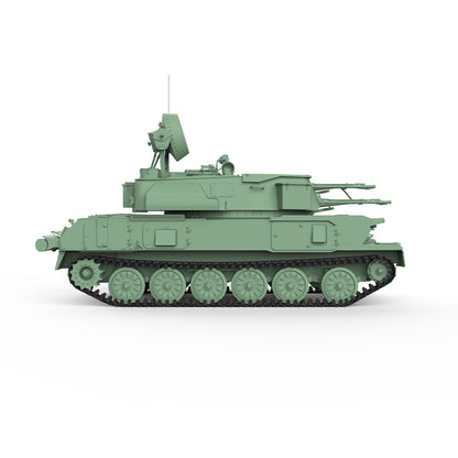 SSMODEL 806 Military Armoured Model Kit Soviet ZSU-23-4 Shilka Self-Propelled Gun