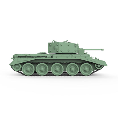 SSMODEL 818 Military Armoured Model Kit British Cruiser Mk VIII CavalierI (A27M)